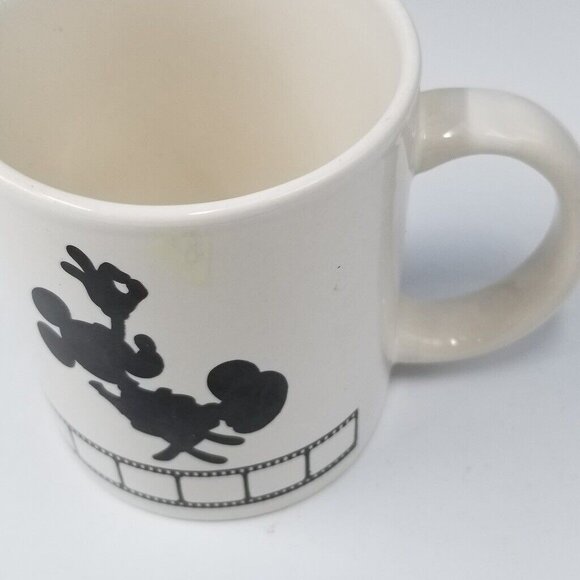 Vintage Walt Disney World Mickey Mouse White MGM Mug Box Brass Bell Lot 3 - Picture 5 of 11